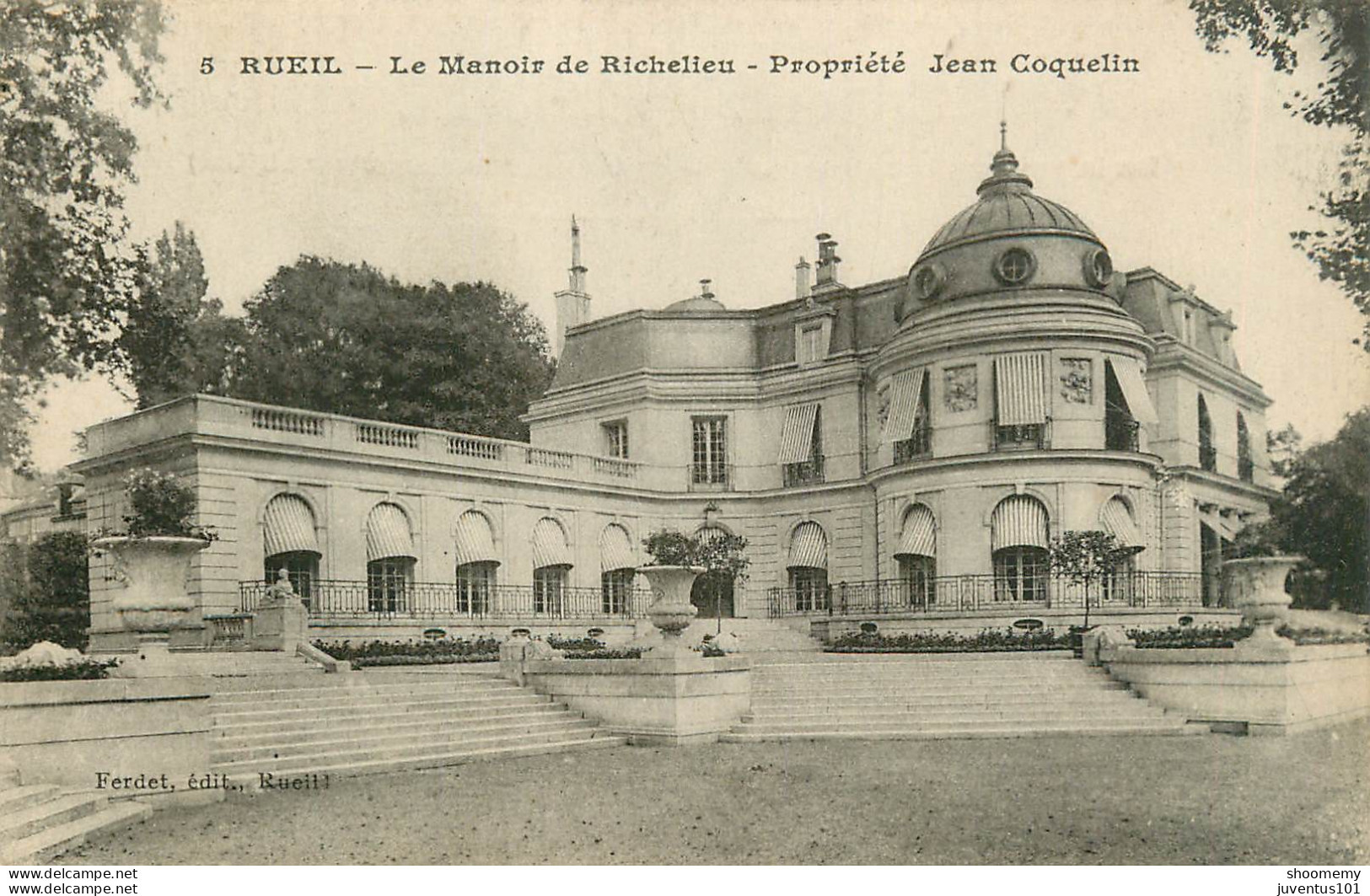 CPA Rueil-Le Manoir De Richelieu-5    L2305 - Rueil Malmaison