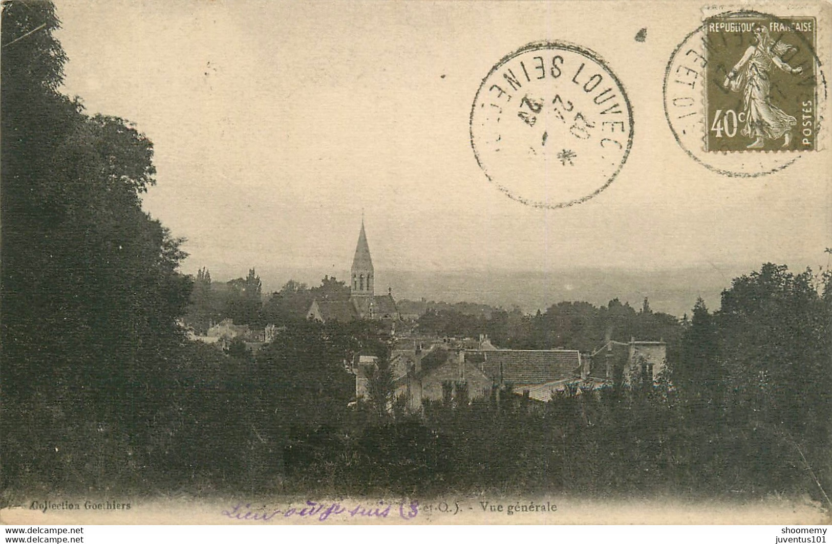 CPA Louveciennes-Vue Générale-Timbre       L1812 - Louveciennes