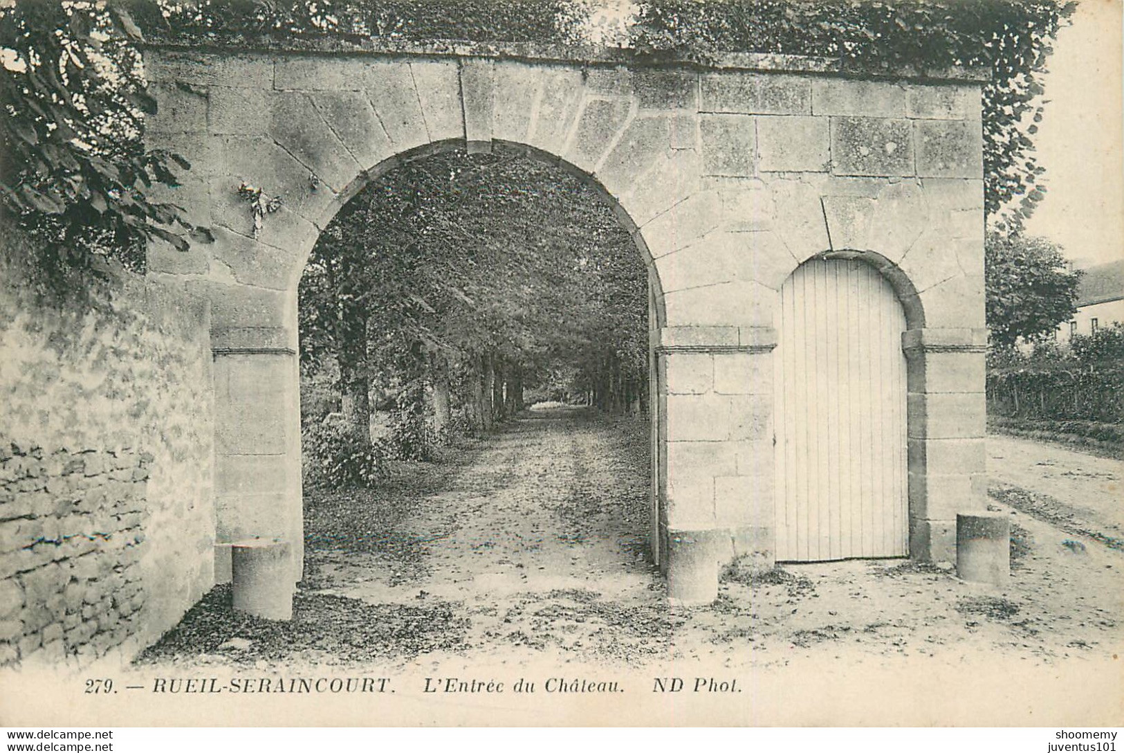 CPA Rueil Seraincourt-L'entrée Du Château-279-RARE     L1811 - Seraincourt