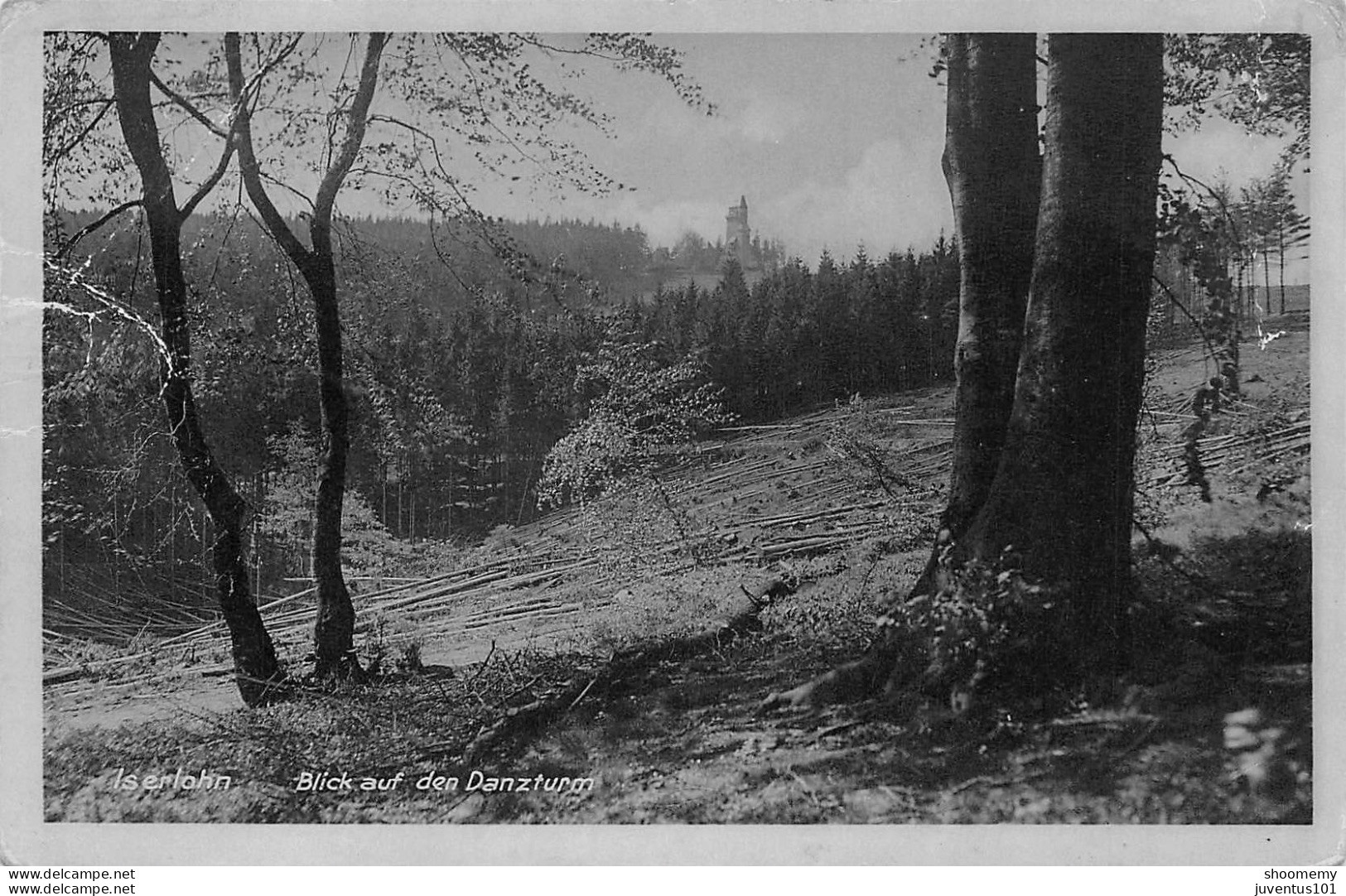 CPA Iserlohn-Blick Auf Den Danzturm-état Mauvais      L2140 - Iserlohn