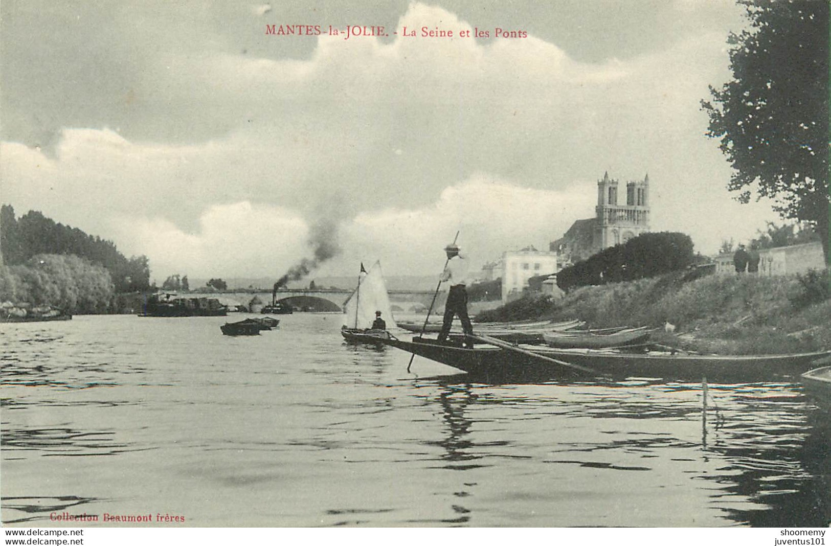 CPA Mantes La Jolie-La Seine Et Les Ponts      L2143 - Mantes La Jolie