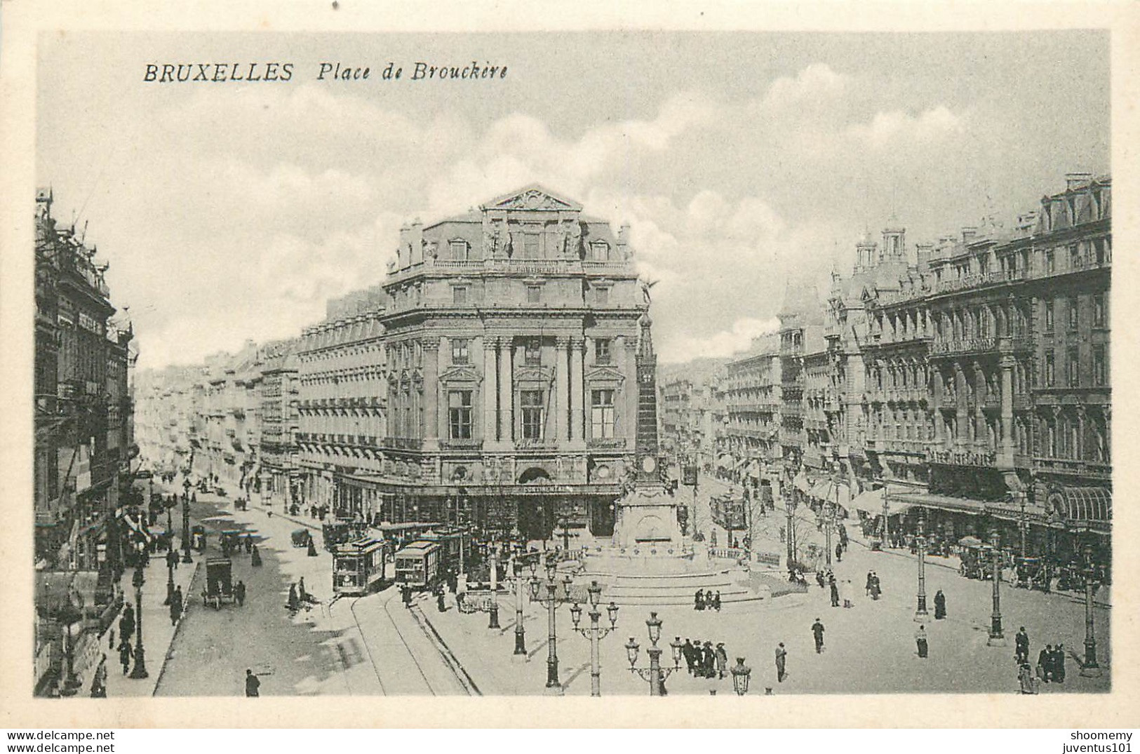 CPA Bruxelles-Place De Brouckère      L2220 - Marktpleinen, Pleinen