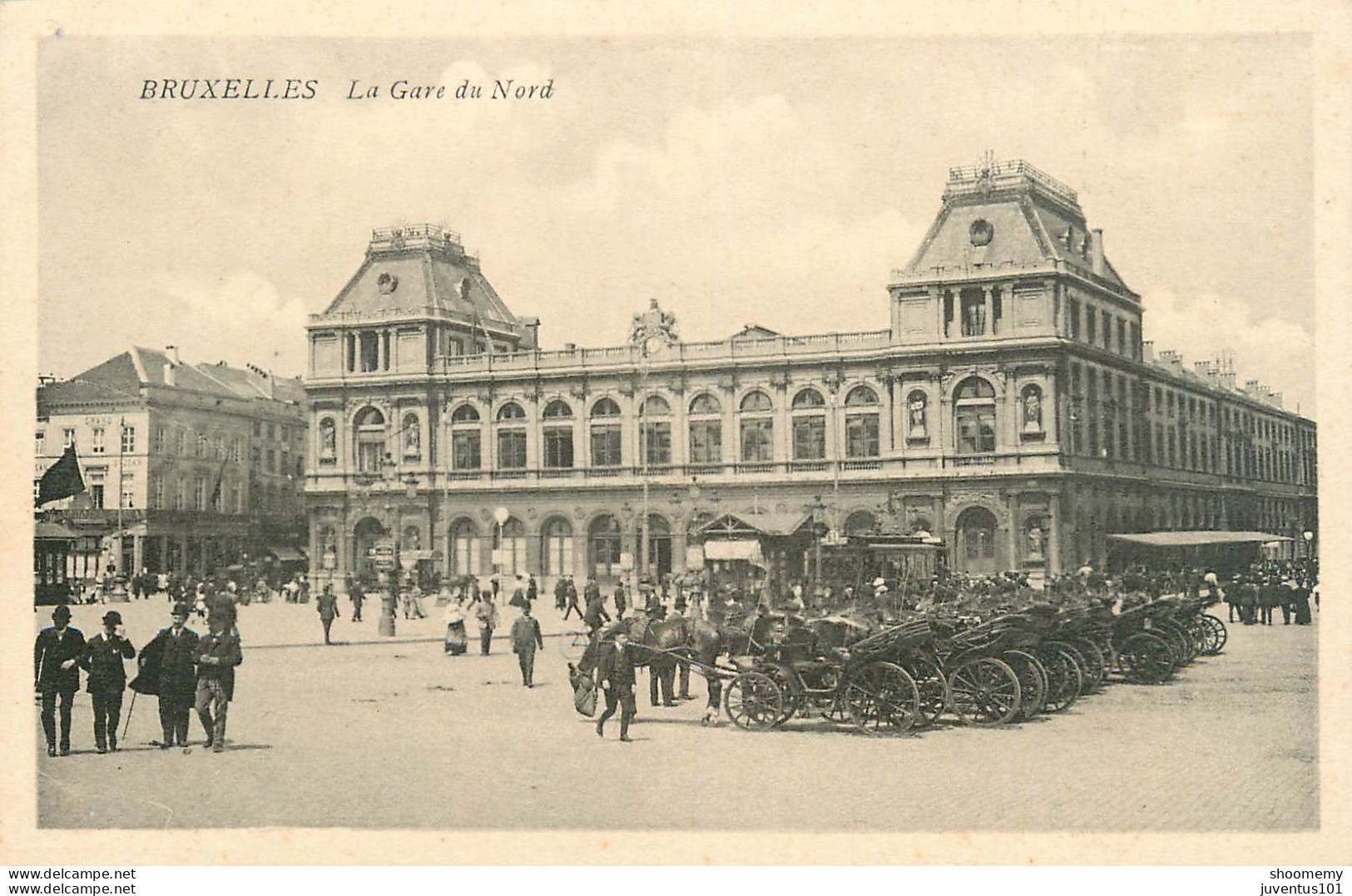 CPA Bruxelles-Gare Du Nord      L2220 - Cercanías, Ferrocarril