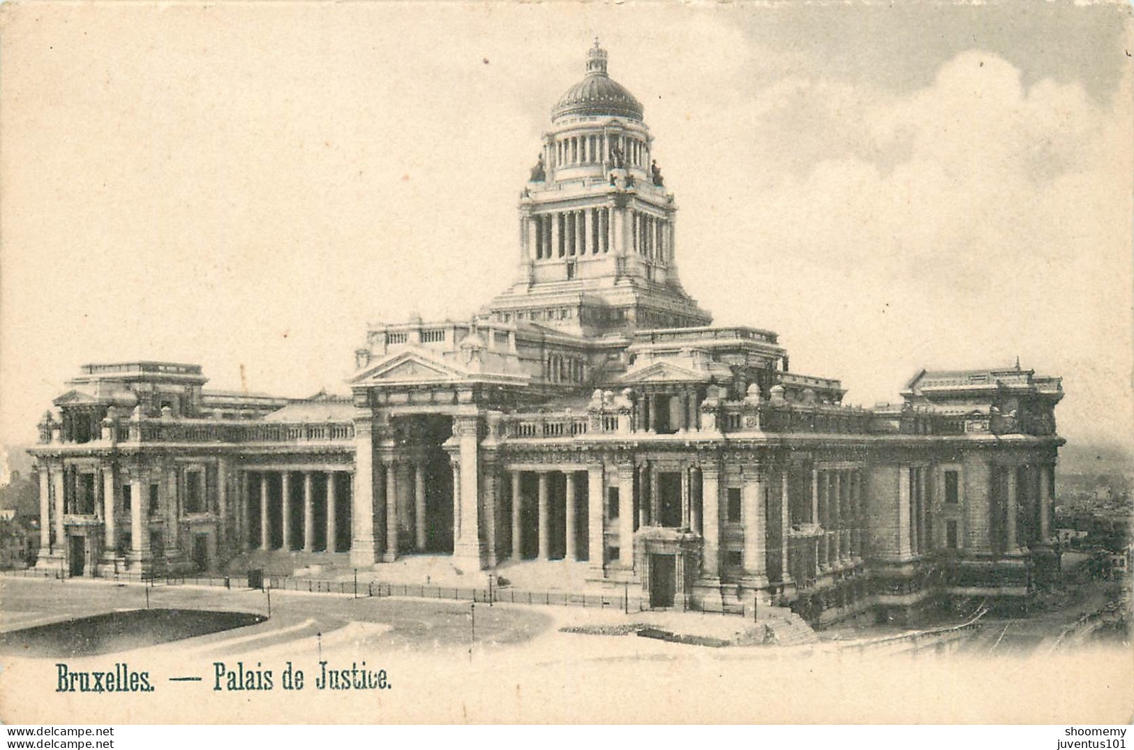 CPA Bruxelles-Palais De Justice      L2220 - Monuments, édifices