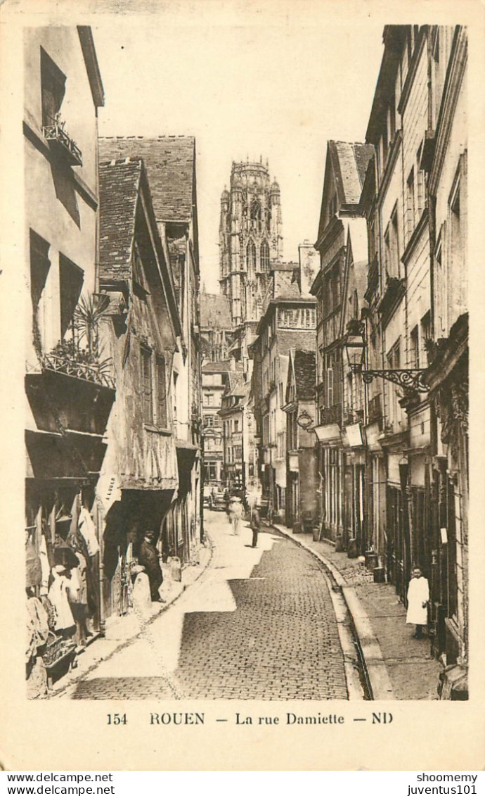 CPA Rouen-La Rue Damiette      L2236 - Rouen