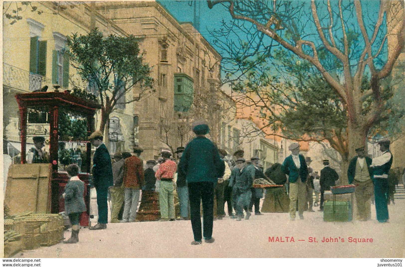 CPA Malta-St.John's Square      L2236 - Malta