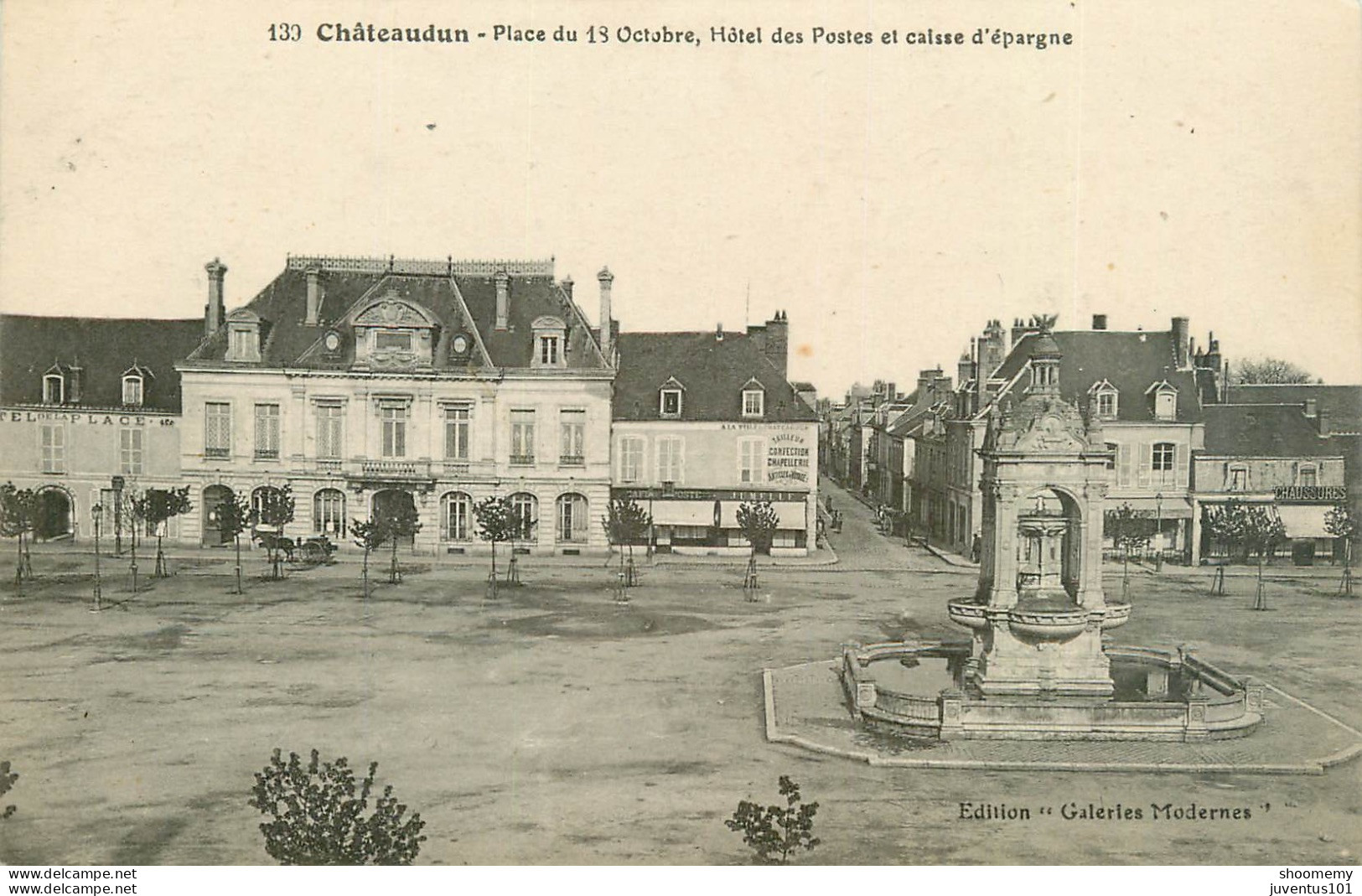 CPA Chateaudun-Place Du 13 Octobre-139      L2240 - Chateaudun