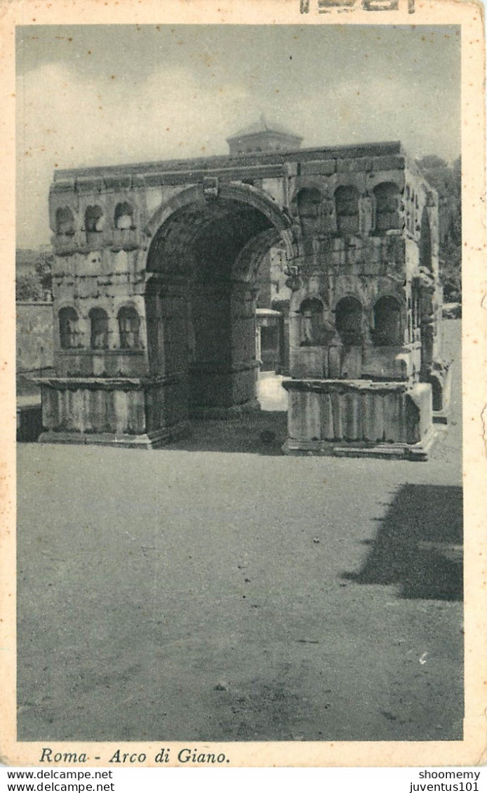 CPA Rome-Roma-Arco Di Giano-Timbre    L1212 - Altri Monumenti, Edifici