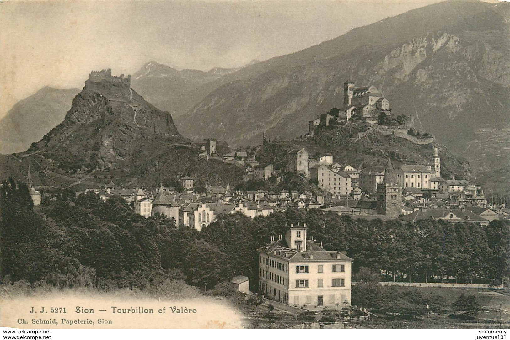 CPA Sion-Tourbillon Et Valère    L2205 - Sion