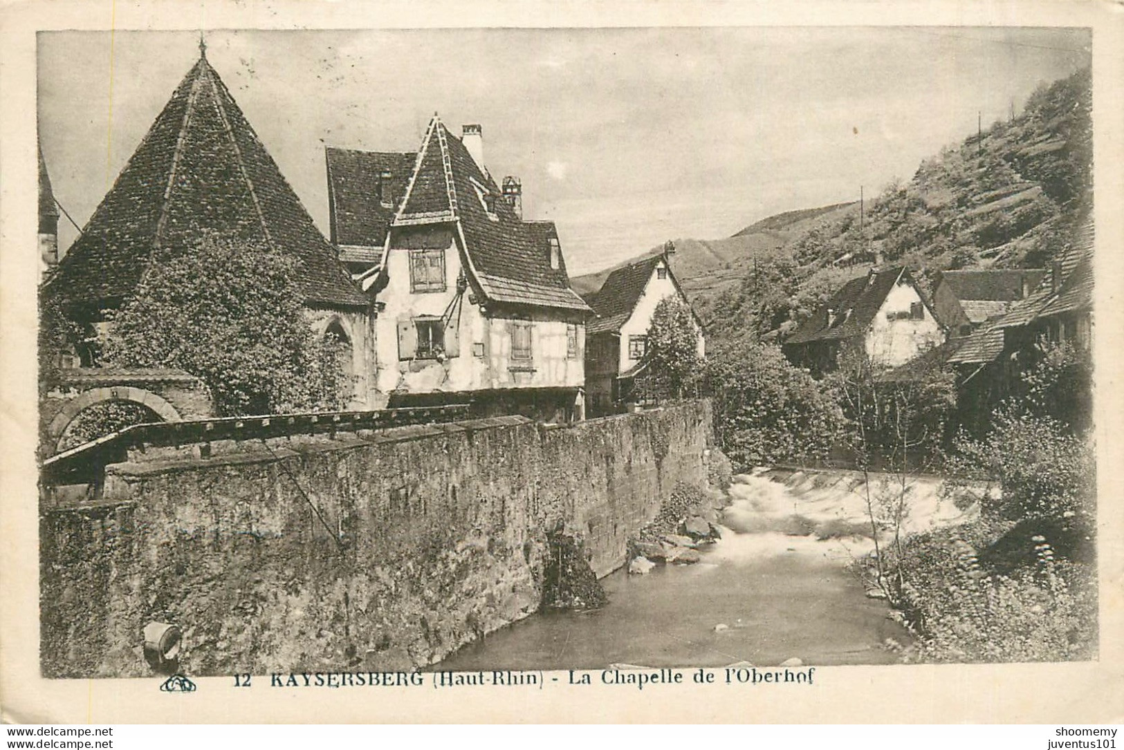 CPA Kaysersberg-La Chapelle De L'Oberhof-12-Timbre       L1671 - Kaysersberg