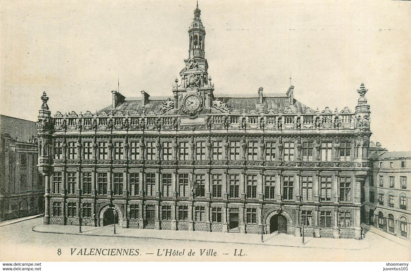 CPA Valenciennes-L'hôtel De Ville-8     L1671 - Valenciennes