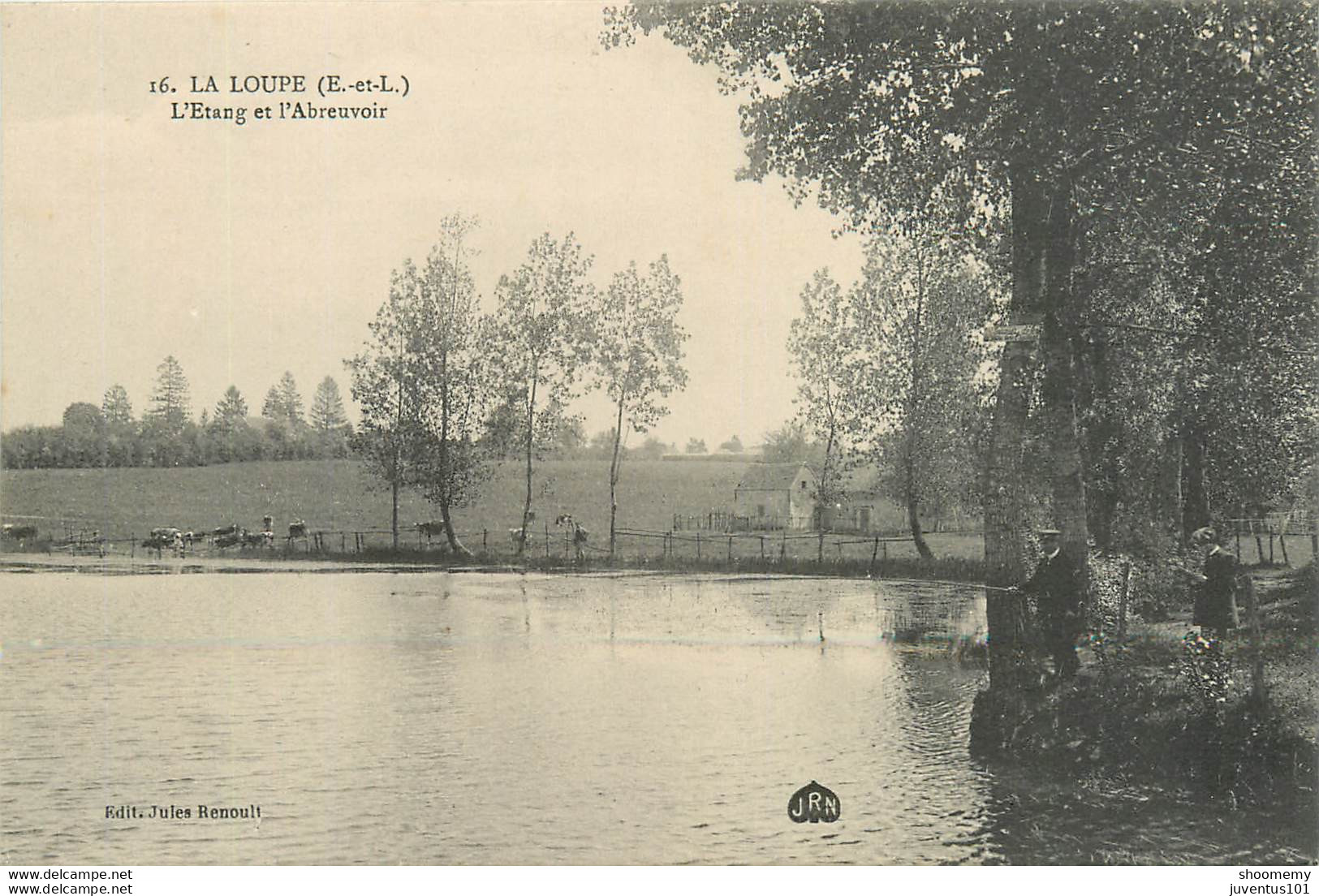 CPA La Loupe-L'étang Et L'Abreuvoir   L1260 - La Loupe