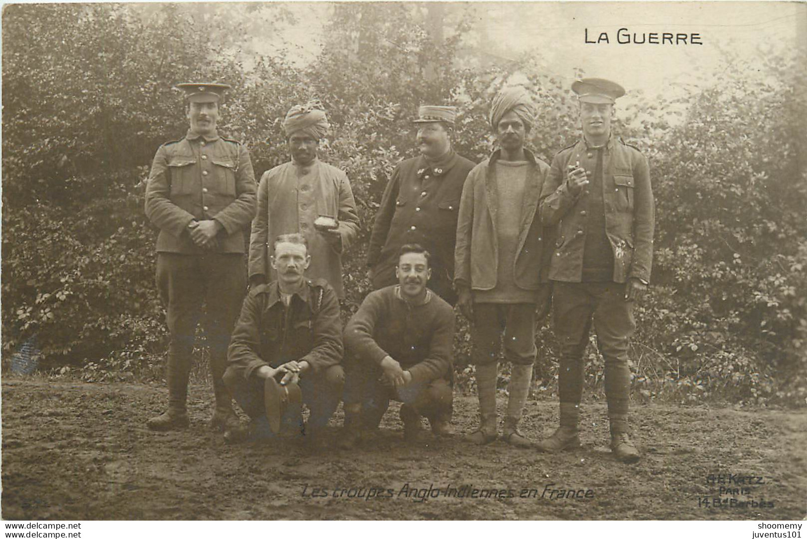 CPA Militaria-Guerre-Les Troupes Anglo Indiennes En France   L1261 - Regimente