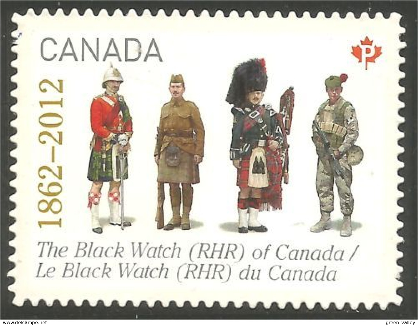 Canada Regiments Black Watch Annual Collection Annuelle MNH ** Neuf SC (C25-78ib) - Militaria