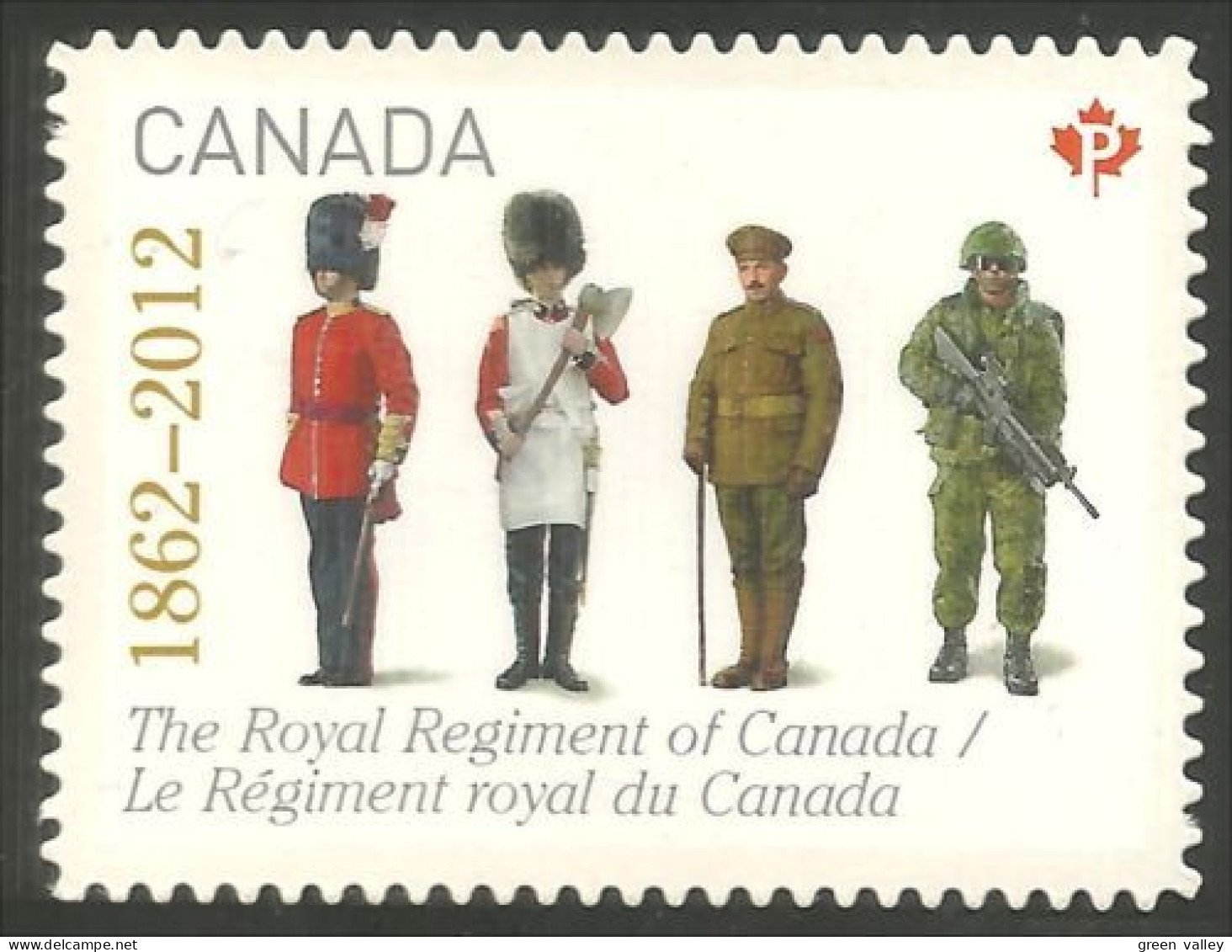 Canada Regiments Royal Regiment Annual Collection Annuelle MNH ** Neuf SC (C25-80ia) - Neufs
