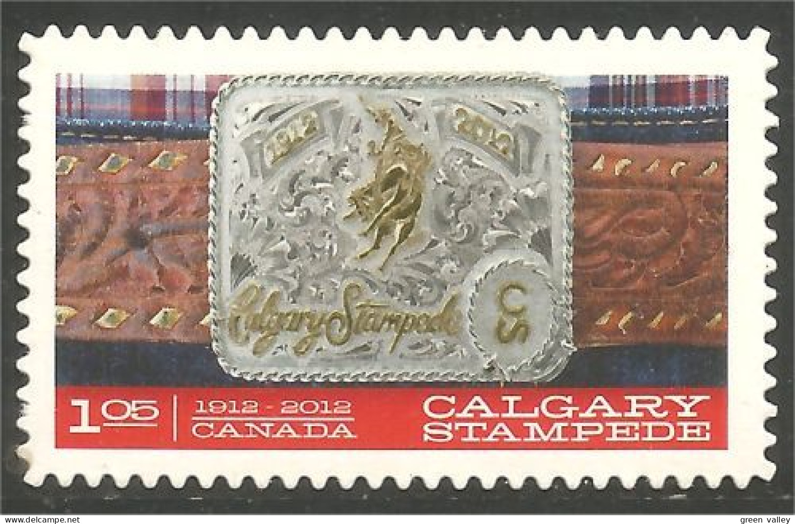 Canada Rodeo Calgary Stampede Cheval Horse Pferd Annual Collection Annuelle MNH ** Neuf SC (C25-48i) - Chevaux