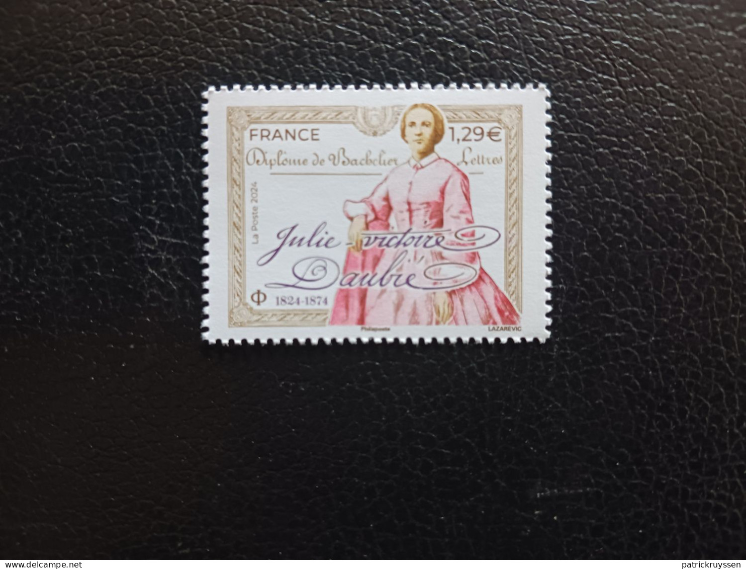 France 2024 Julie Victoire DAUBIE 1824 1874 First Woman Obtain Bachelor 1961 1v Mnh - Nuovi