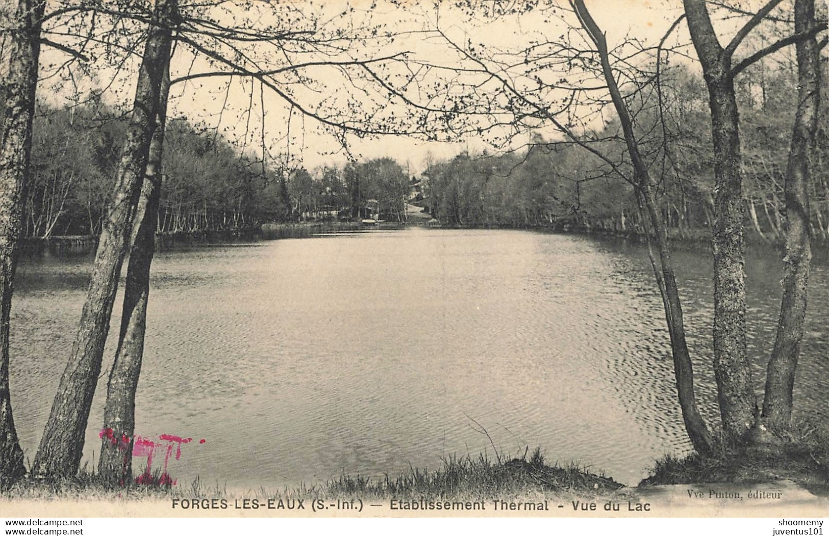 CPA Forges Les Eaux-Etablissement Thermal-Vue Du Lac      L2452 - Forges Les Eaux