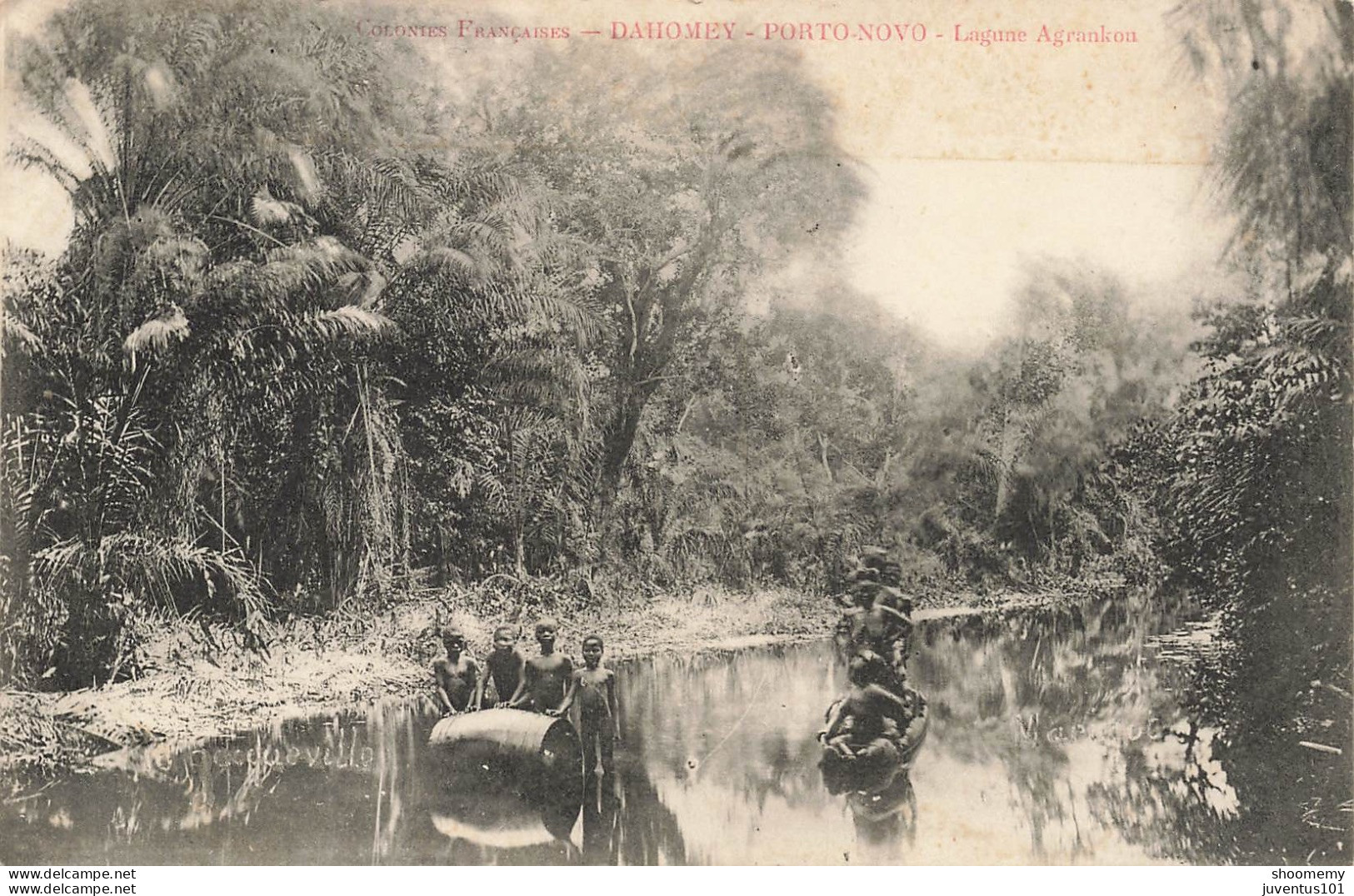 CPA Dahomey-Porto Novo-Lagune Agrankou      L2452 - Dahomey
