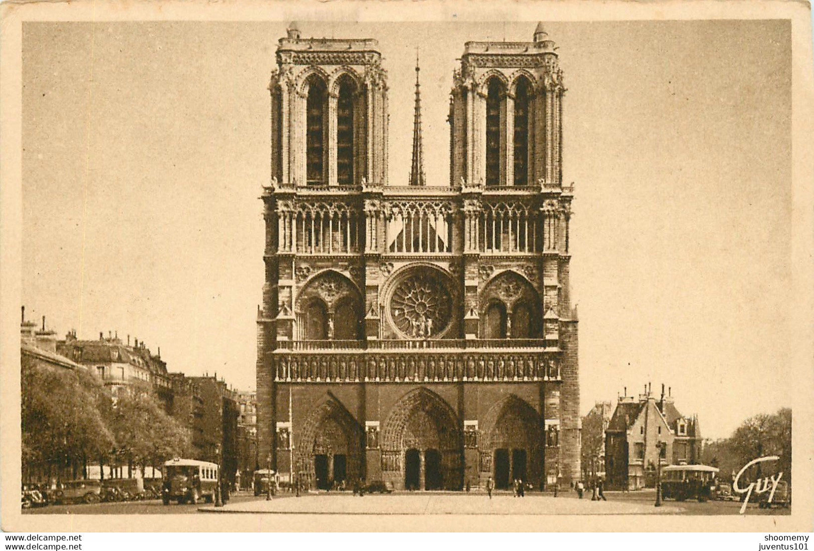 CPA Paris-Notre Dame       L1278 - Notre Dame De Paris