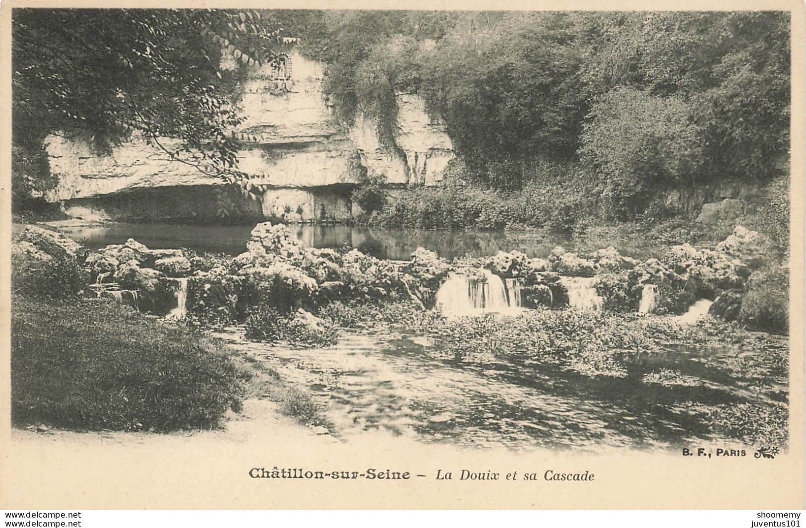 CPA Châtillon Sur Seine-La Douix Et Sa Cascade    L2419 - Chatillon Sur Seine