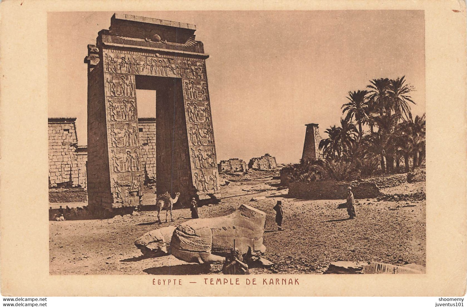 CPA Egypte-Temple De Karnak    L2422 - Other & Unclassified