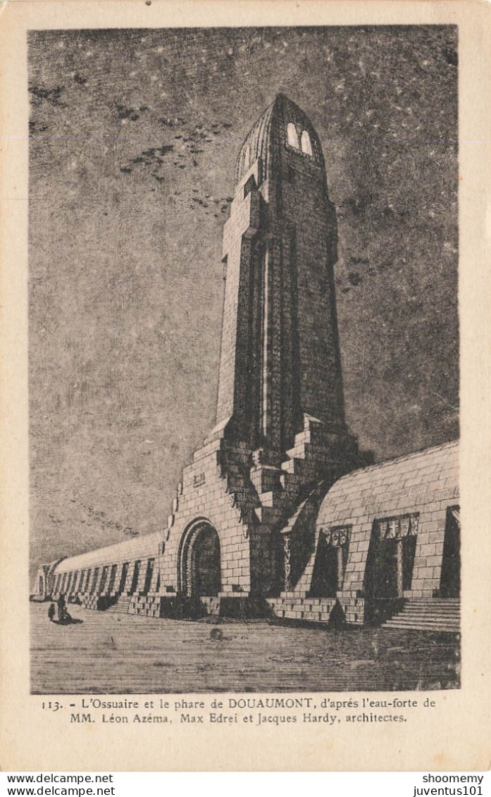 CPA Ossuaire De Douaumont-Phare-113     L2423 - Douaumont