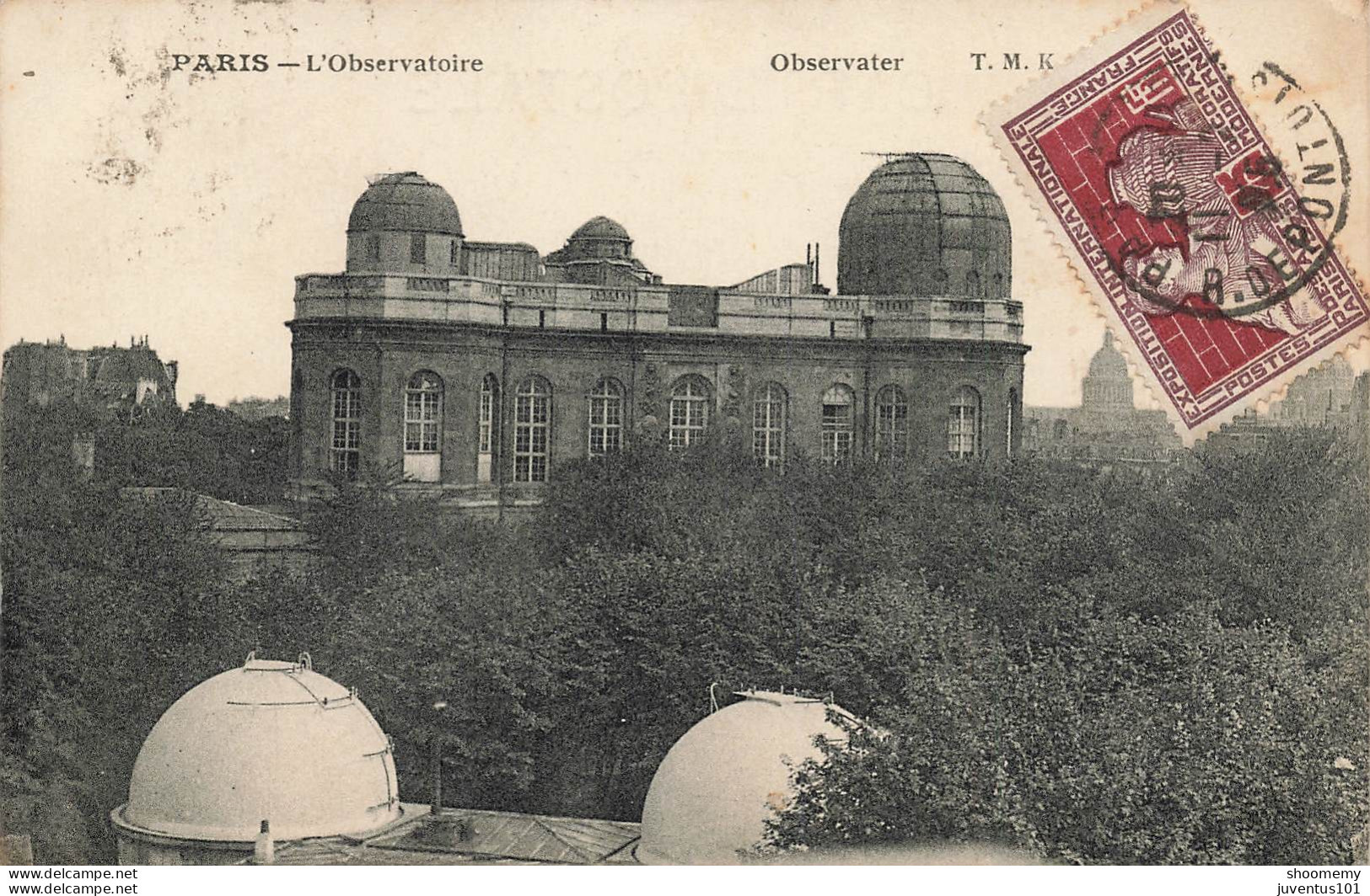 CPA Paris-L'Observatoire-Beau Timbre      L2424 - Sonstige Sehenswürdigkeiten