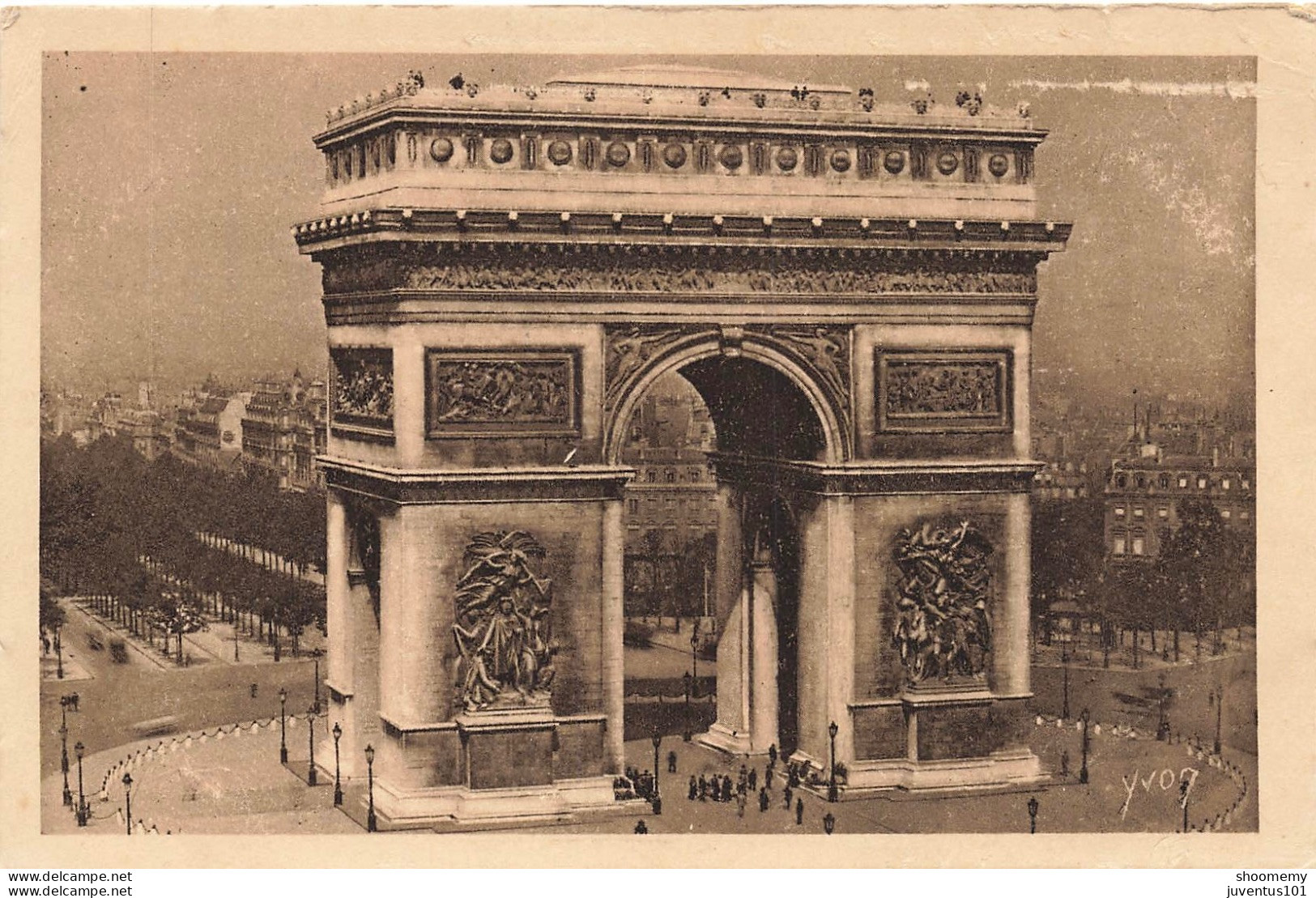 CPA Paris-Arc De Triomphe-144     L2424 - Arc De Triomphe