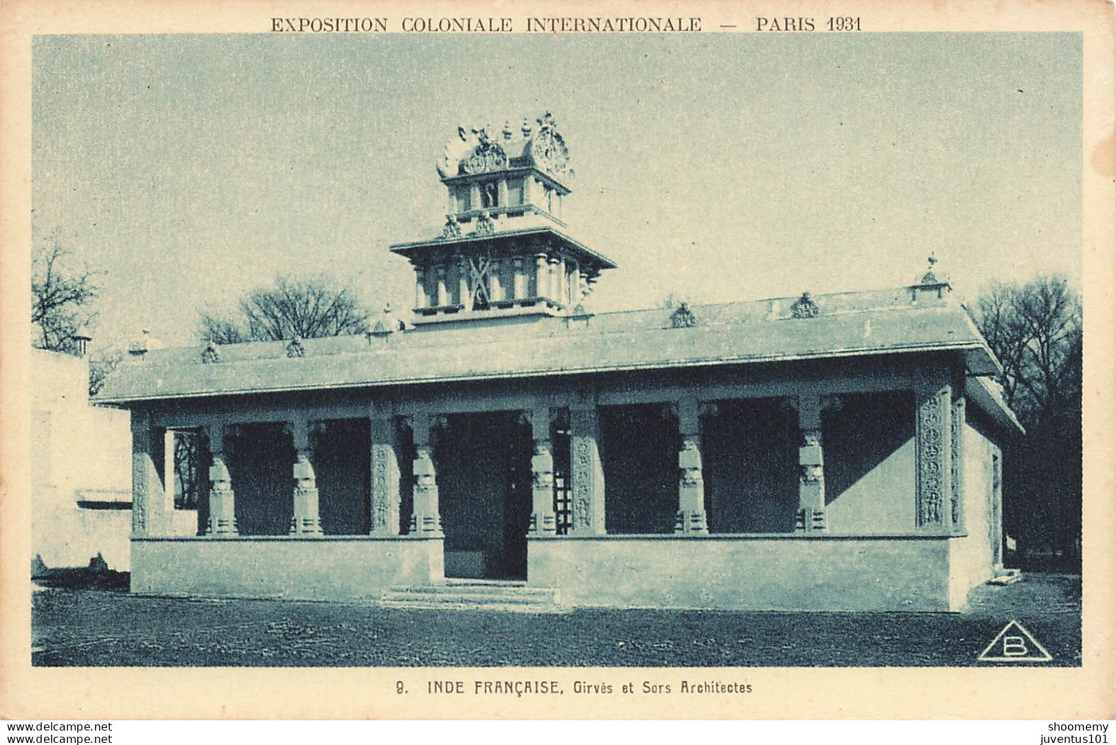 CPA Paris-Exposition Coloniale 1931-Inde Française-9    L2424 - Tentoonstellingen