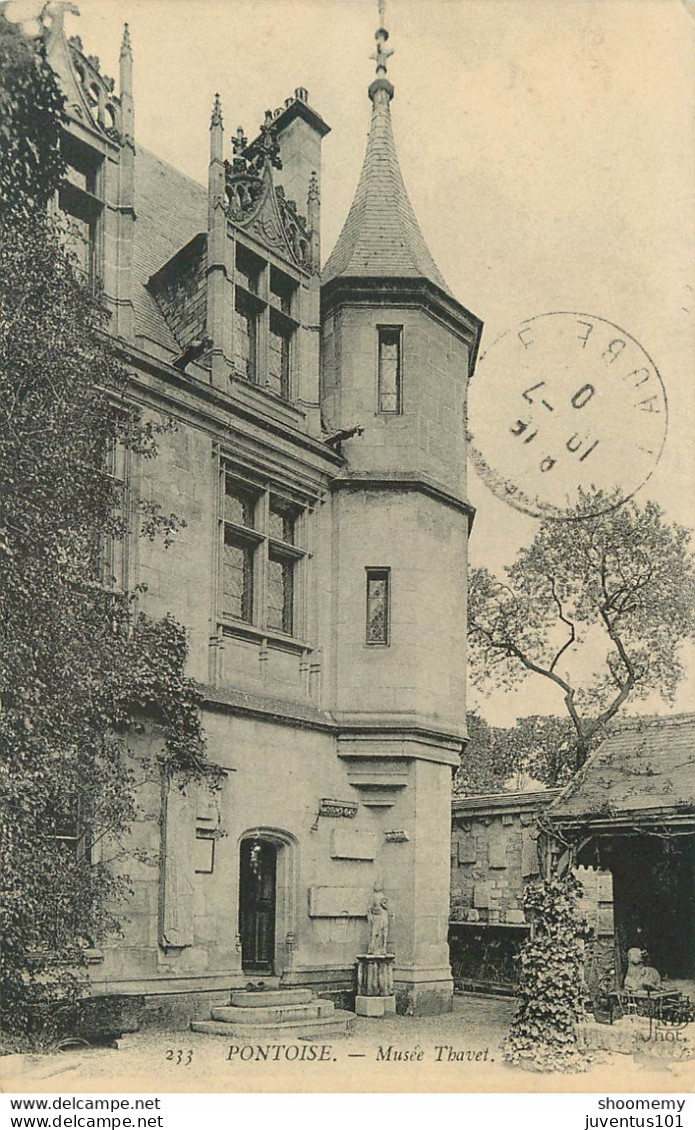 CPA Pontoise-Musée Thavet-Timbre       L1608 - Pontoise