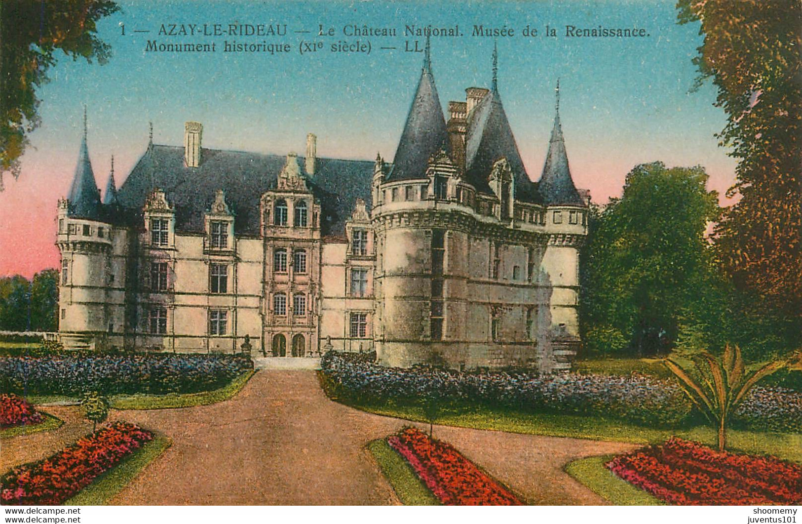 CPA Azay Le Rideau-Le Château       L1596 - Azay-le-Rideau