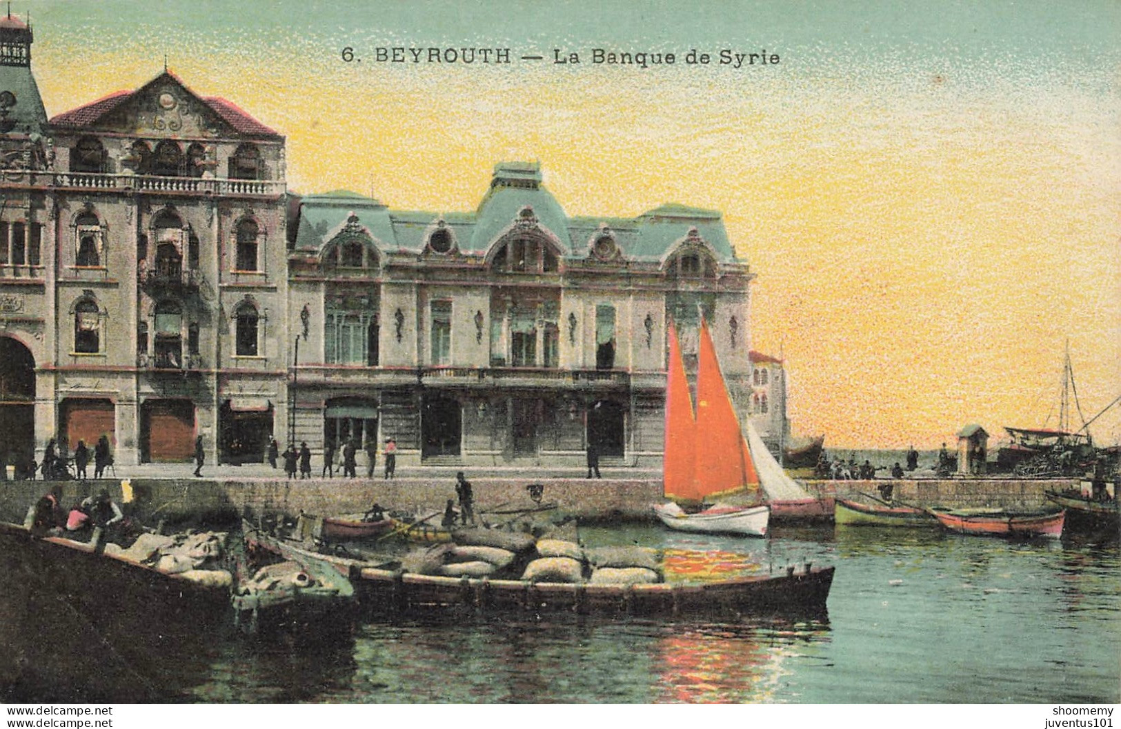 CPA Beyrouth-La Banque De Syrie-6     L2440 - Líbano