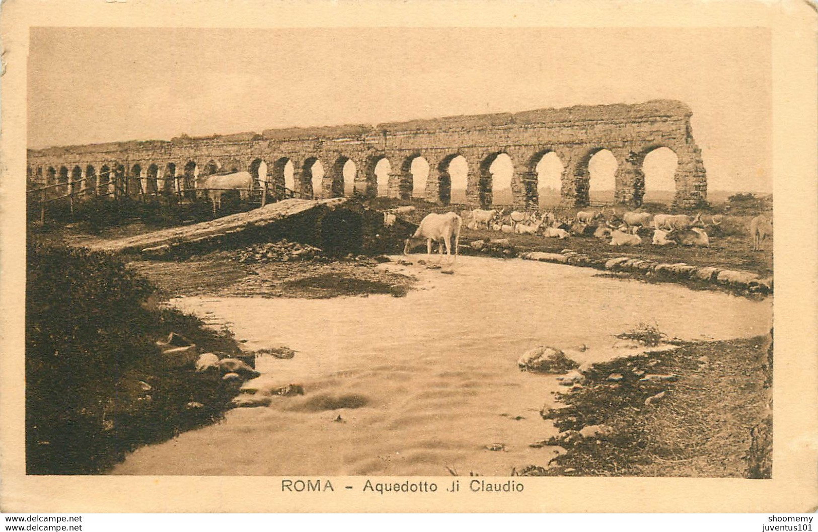 CPA Roma-Aquedotto Di Claudio     L1522 - Otros Monumentos Y Edificios