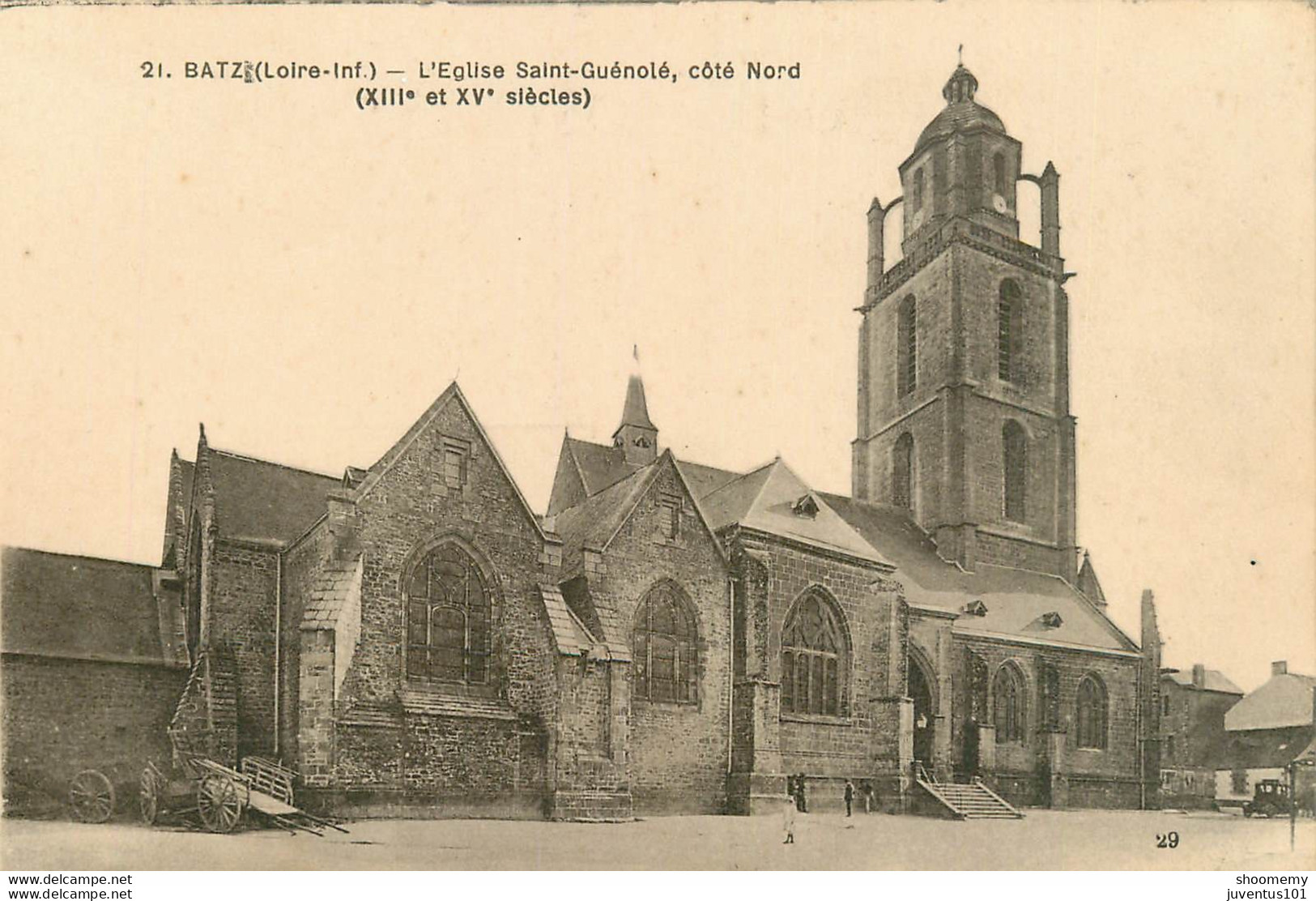 CPA Batz-L'église Saint Guénolé-21        L1667 - Batz-sur-Mer (Bourg De B.)