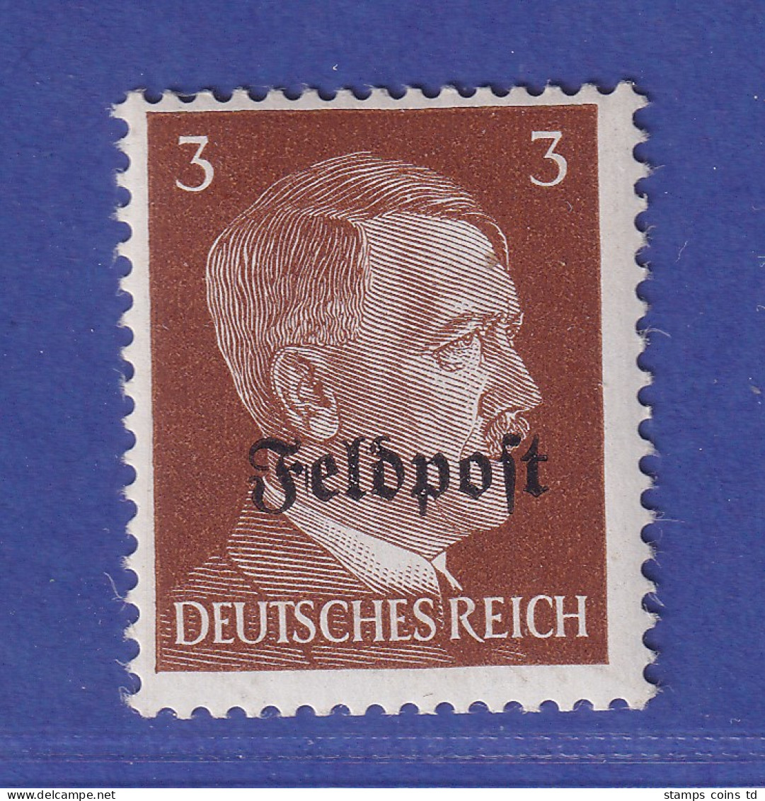 Dt. Reich 1945 Luft-Feldpostmarke Ruhrkessel Mi.-Nr. 17y Postfrisch ** - Feldpost 2e Wereldoorlog