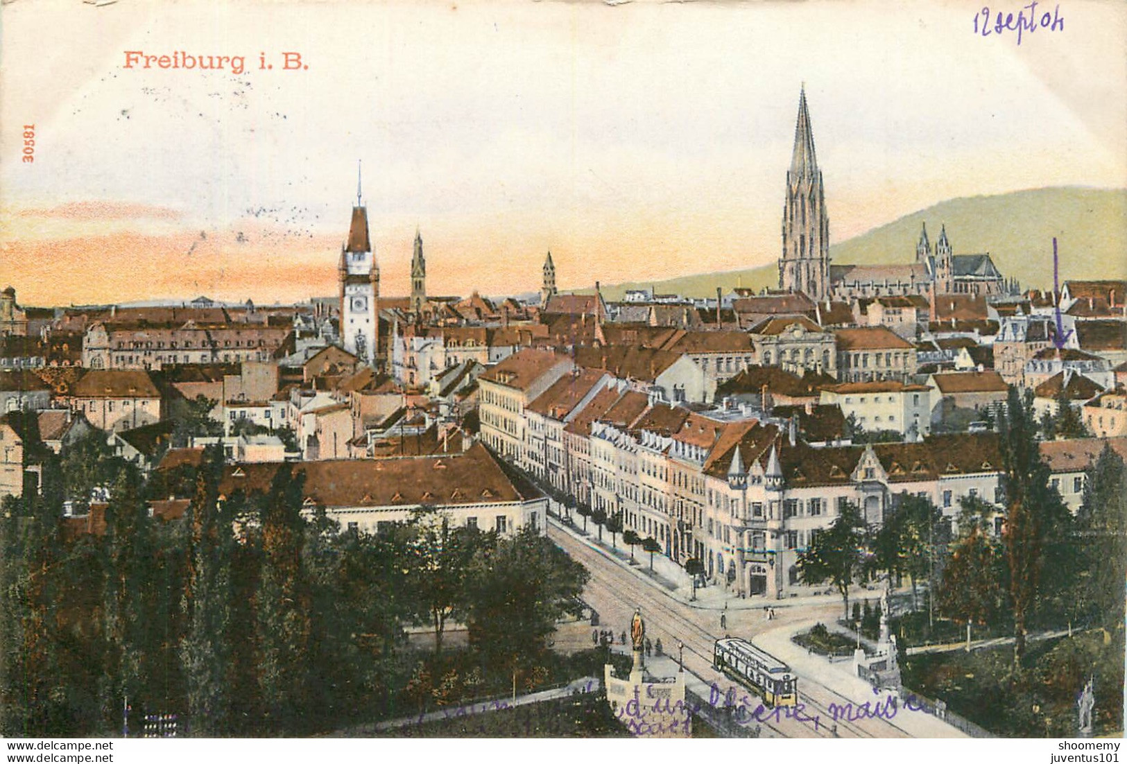 CPA Freiburg Im Breisgau-Timbre   L1360 - Freiburg I. Br.