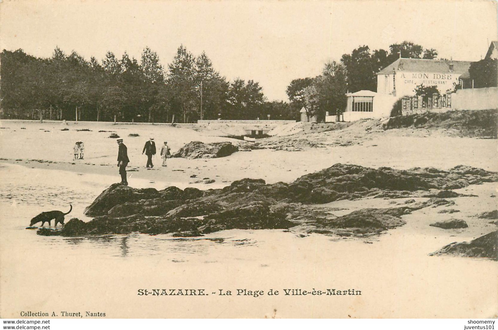 CPA Saint Nazaire-La Plage De Ville ès Martin        L1617 - Saint Nazaire