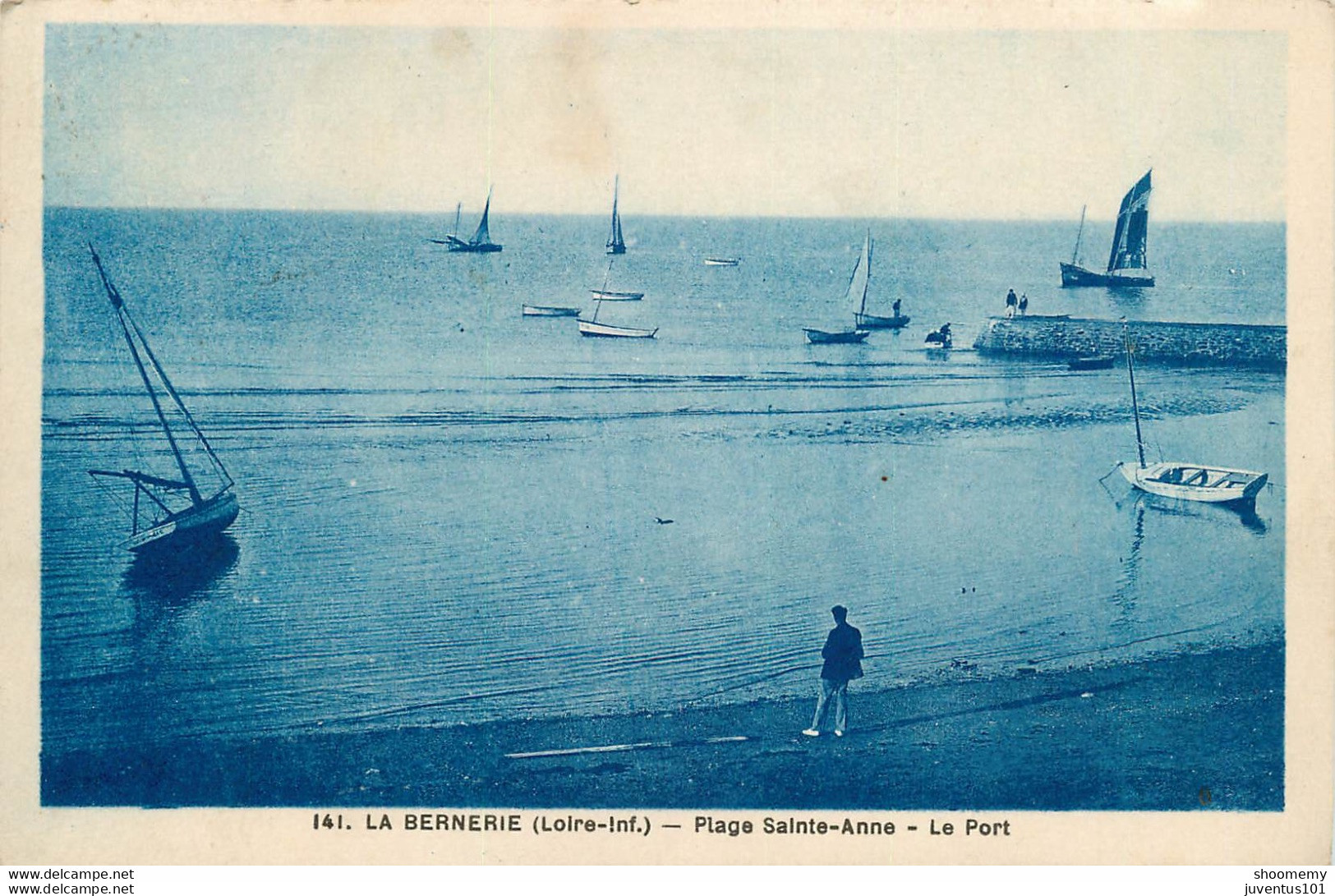 CPA La Bernerie-Plage De Sainte Anne-Le Port-141       L1620 - La Bernerie-en-Retz