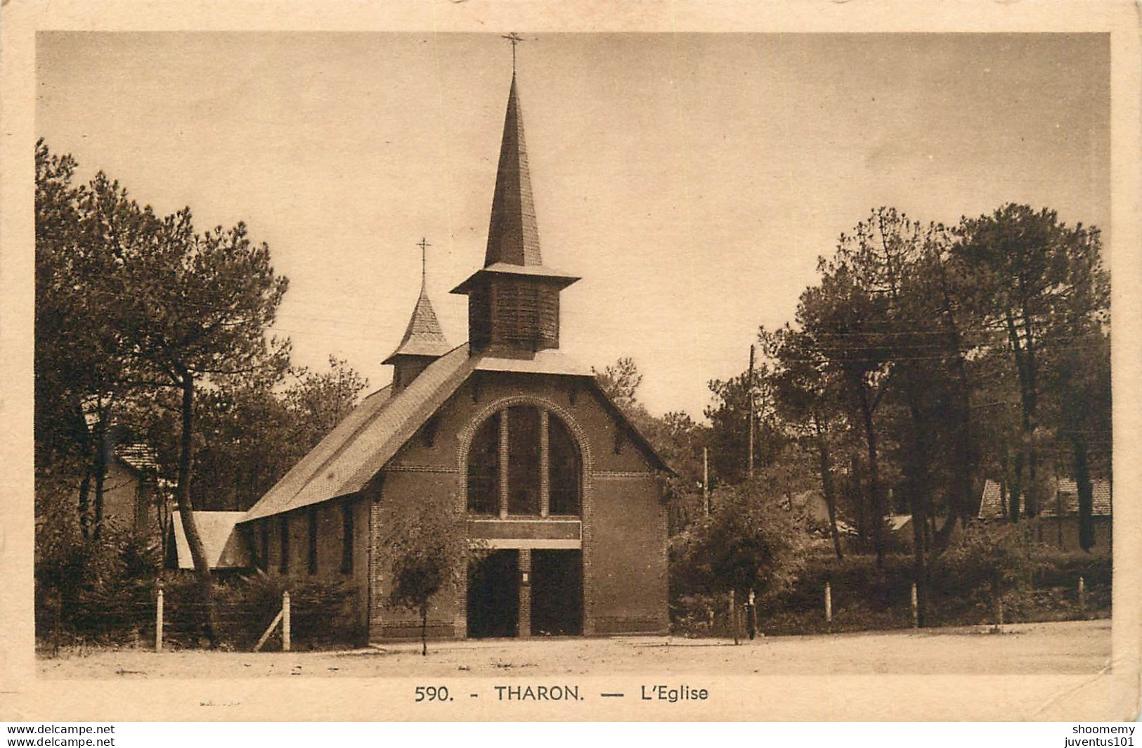 CPA Tharon-L'église-590       L1620 - Tharon-Plage