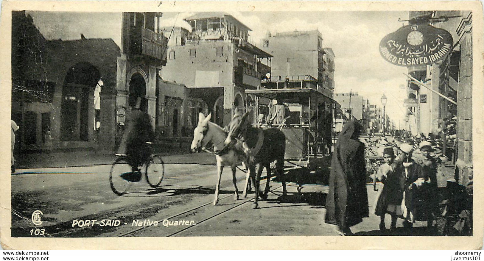 CPA Port Saïd-Native Quarter    L1275 - Port Said