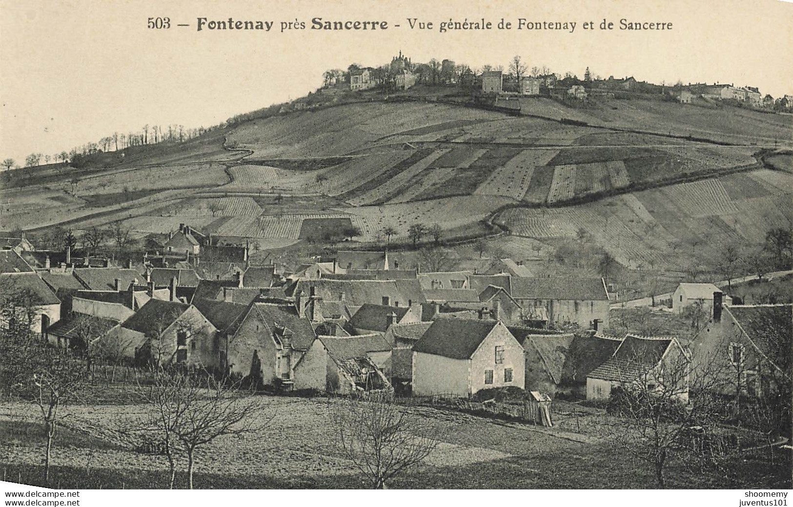 CPA Fontenay Près Sancerre-Vue Générale De Fontenay-503       L2448 - Sancerre