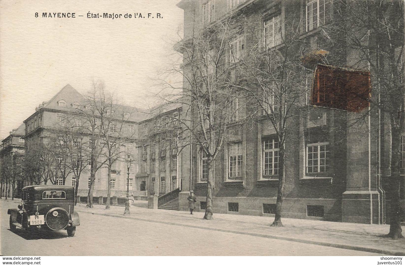 CPA Mayence-Etat Major De L'A.F.R.-8        L2450 - Mainz