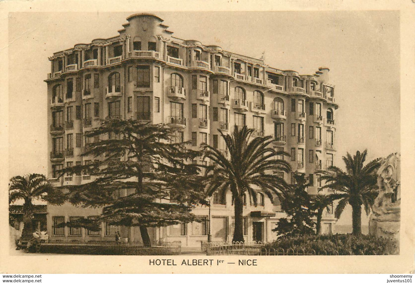 CPA Nice-Hotel Albert 1er     L2377 - Cafés, Hoteles, Restaurantes