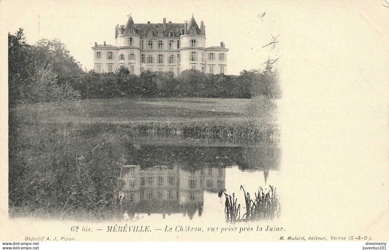 CPA Méréville-Le Château, Vue Prise Près La Juine-62 Bis       L2437 - Mereville