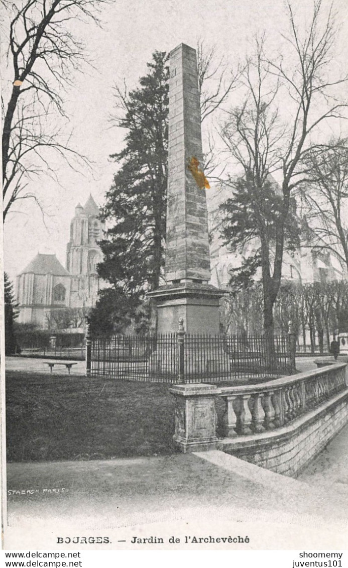 CPA Bourges-Jardin De L'Archevêché         L2439 - Bourges