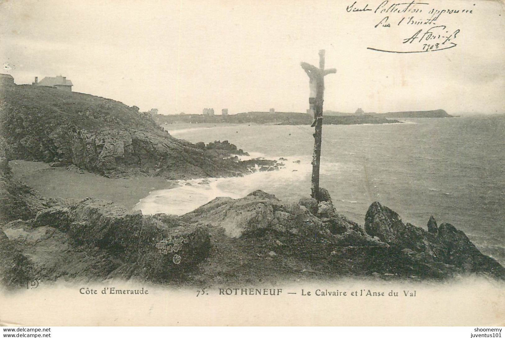 CPA Rotheneuf-Le Calvaire Et L'anse Du Val-75        L1619 - Rotheneuf