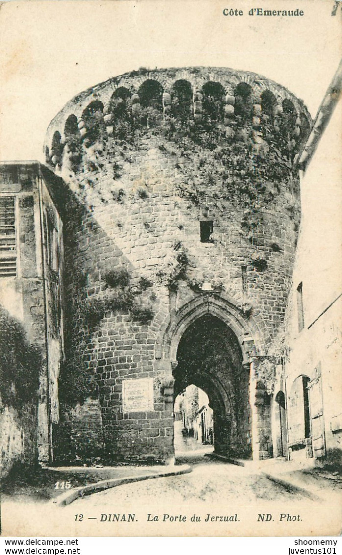 CPA Dinan-La Porte Du Jerzual-12    L1623 - Dinan