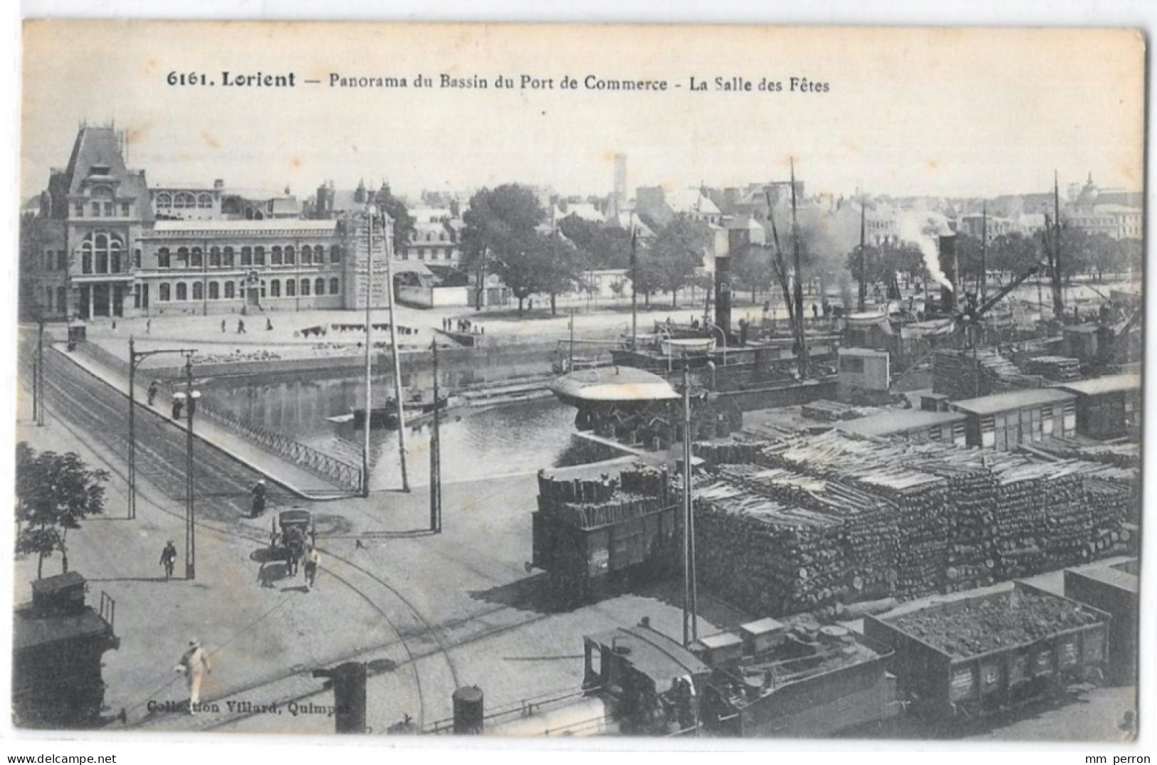 (36850-56) Lorient - Panorama Du Bassin Du Port De Commerce - La Salle Des Fêtes - Lorient