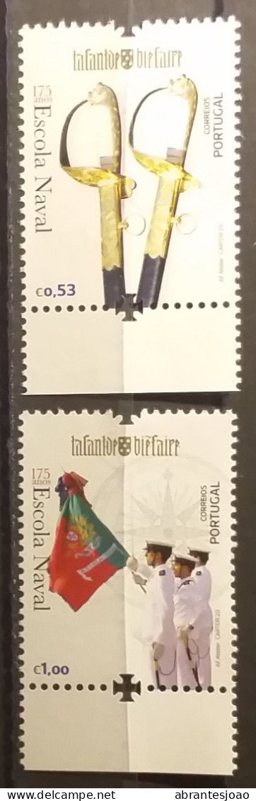 2020 - Portugal - MNH - 175 Years Of Navy School - 2 Stamps - Unused Stamps